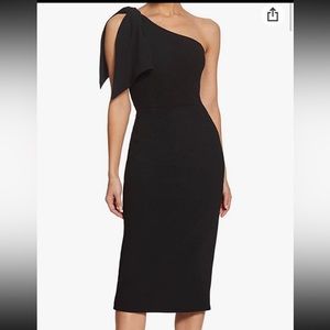 Dress The Population Tiffany One Shoulder Dress ~ Size M